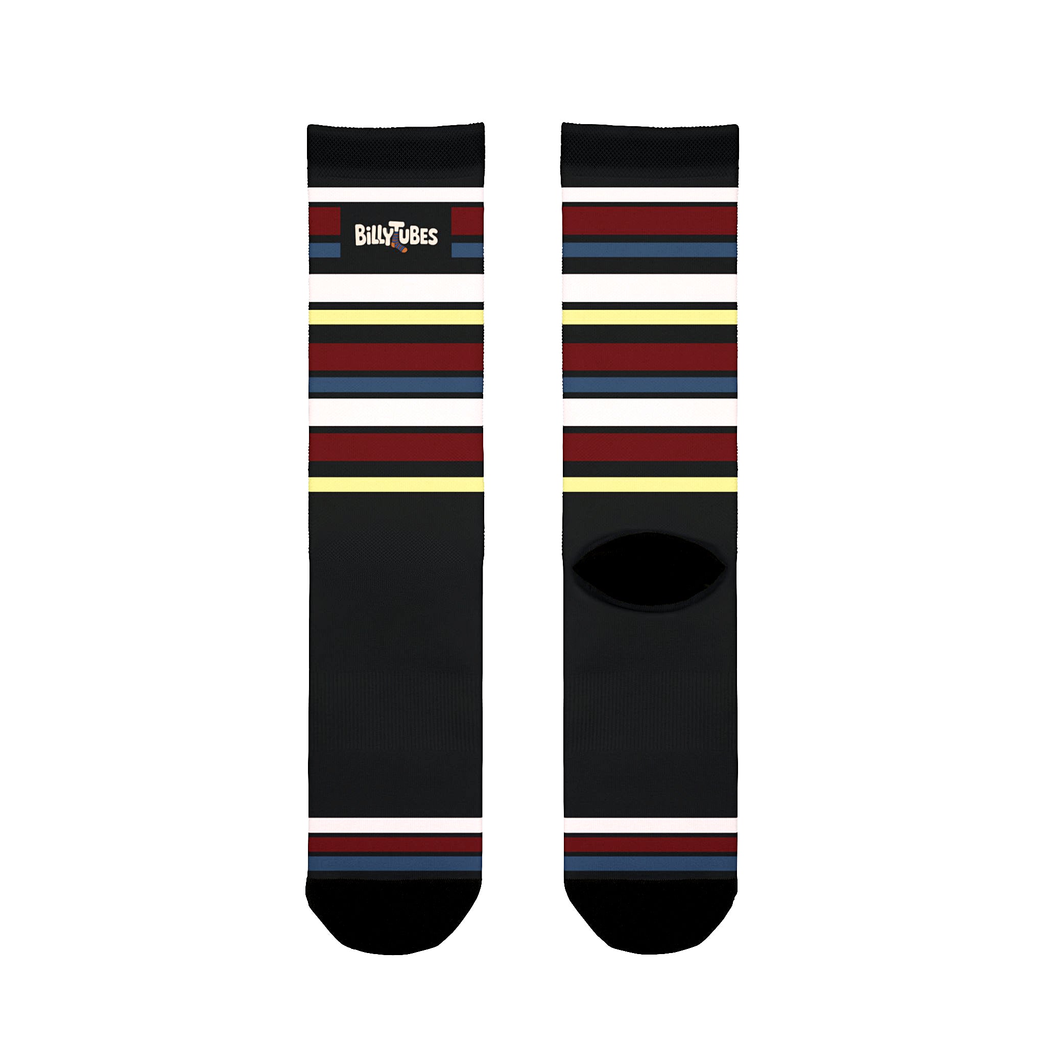 Striped Black Socks - Perfect Blend of Comfort and Character.